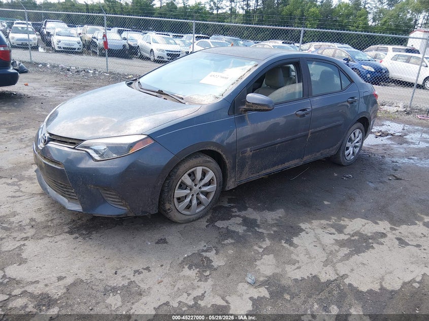 2T1BURHE9GC533708 2016 TOYOTA COROLLA LE photo 1