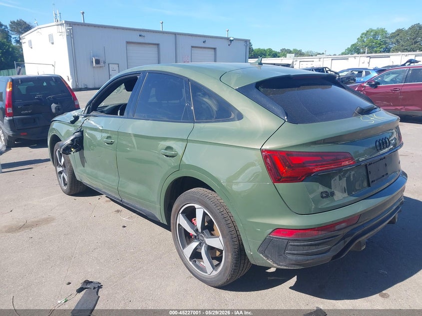 Vin: wa15aafyxr2019172, lot: 45724762, audi q5 sportback premium plus 45 tfsi s line quattro s tronic 20243