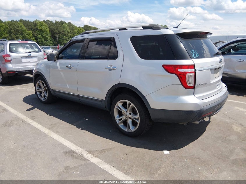 Vin: 1fm5k7f87dgc72513, lot: 45724775, ford explorer limited 20133
