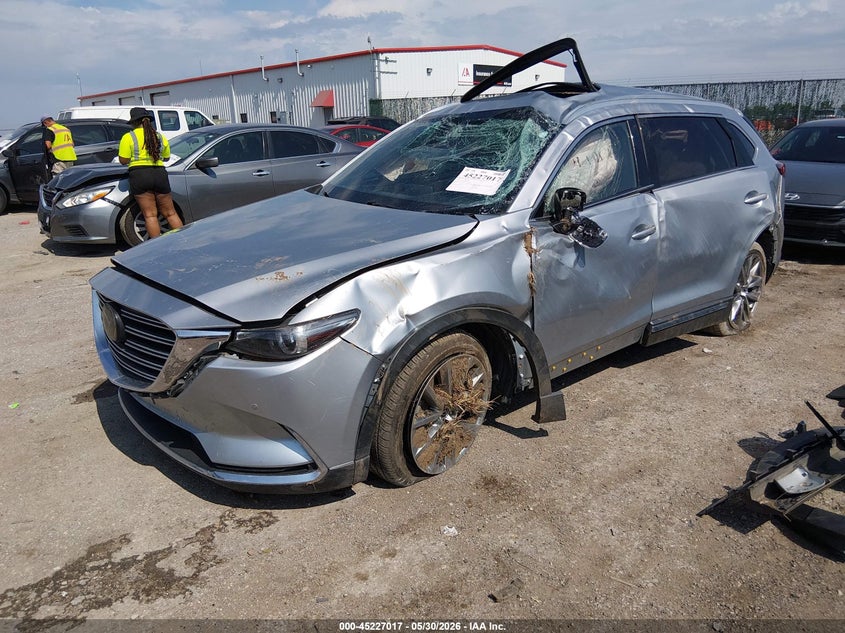 Vin: jm3tcbdy3j0204395, lot: 45724778, mazda cx-9 grand touring 20182