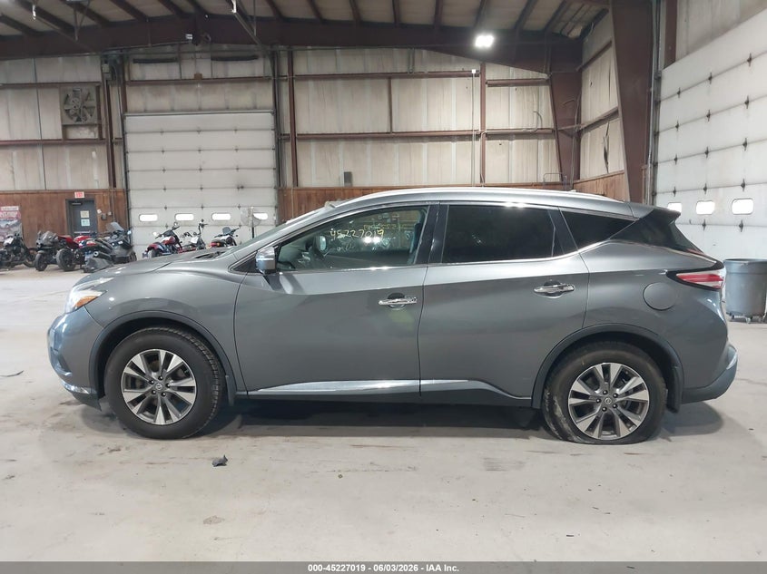 2015 Nissan Murano Sl VIN: 5N1AZ2MH9FN235655 Lot: 45227019