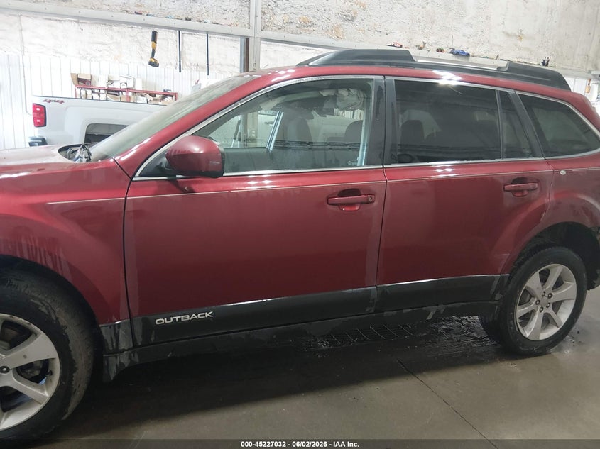 2014 Subaru Outback 2.5I Premium VIN: 4S4BRBCC1E1269508 Lot: 45227032