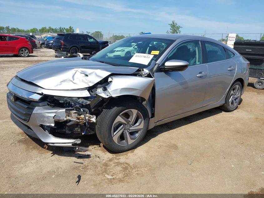 Vin: 19xze4f59le002067, lot: 45724794, honda insight ex 20202