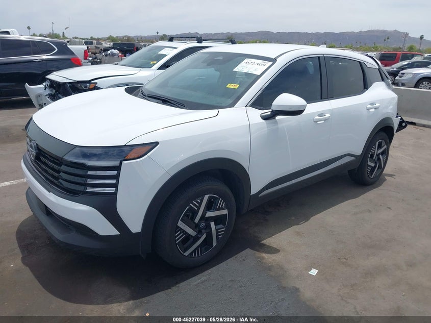 Vin: 3n8ap6caxsl383298, lot: 45724800, nissan kicks sv fwd 20252