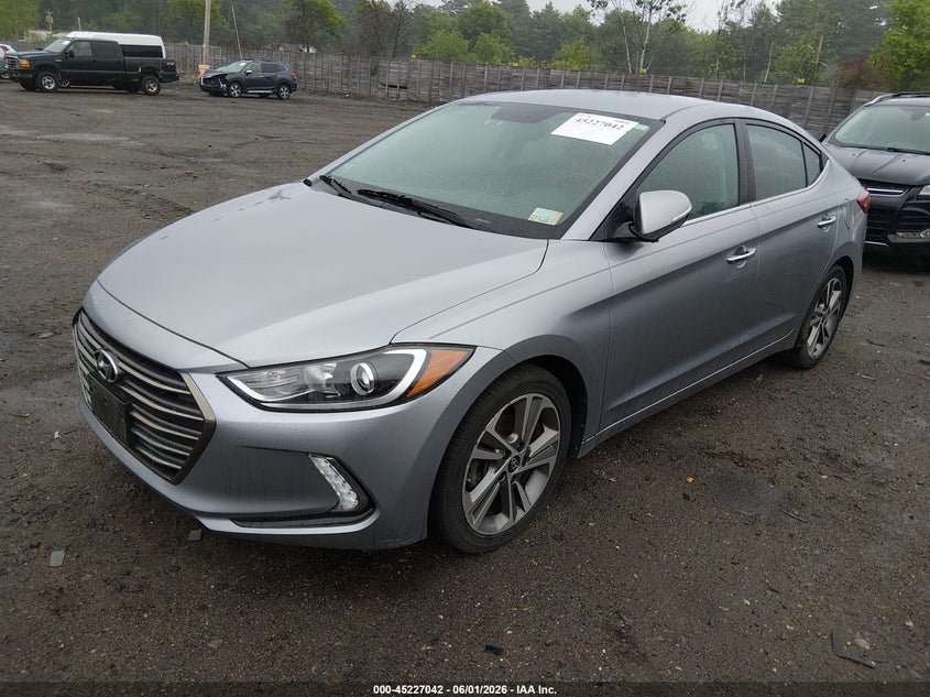 2017 Hyundai Elantra Limited 5NPD84LF7HH064861 photo 1