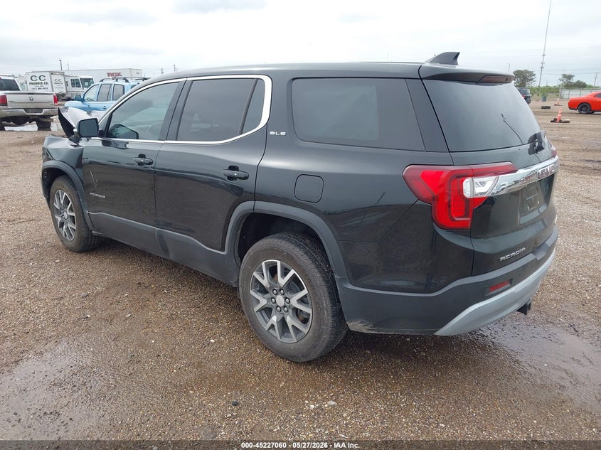 Vin: 1gkknkla8mz216064, lot: 45724821, gmc acadia fwd sle 20213