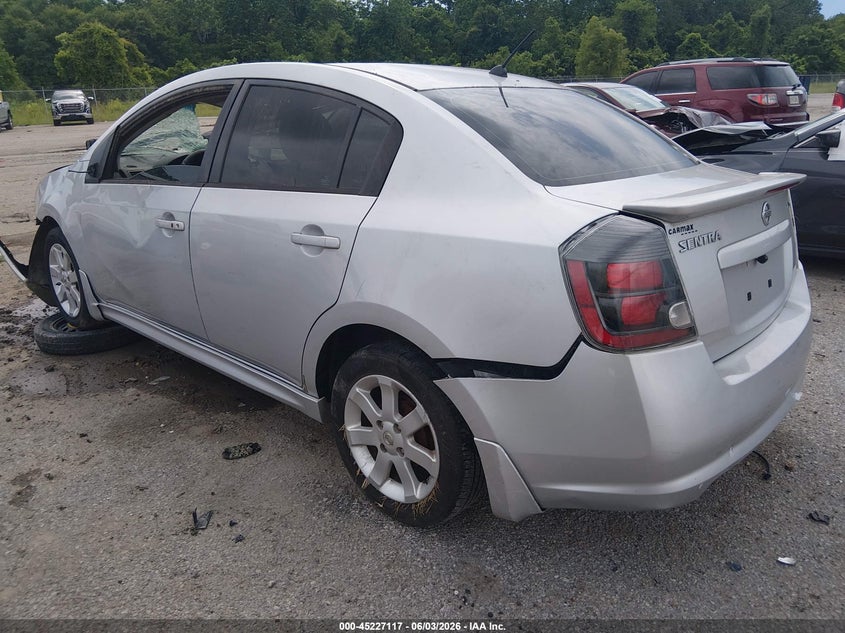 Vin: 3n1ab6ap2al703930, lot: 45724878, nissan sentra 2.0sr 20103