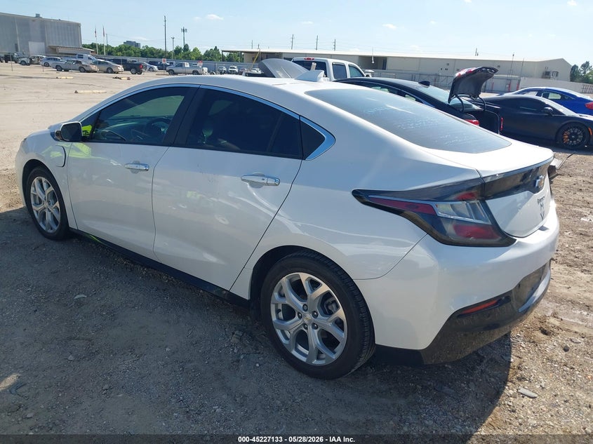 Vin: 1g1rb6s59ju131444, lot: 45724894, chevrolet volt premier 20183