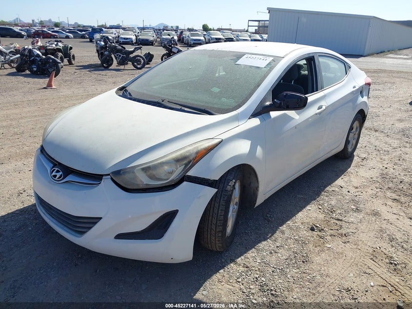 2014 Hyundai Elantra Se 5NPDH4AEXEH526660 photo 1