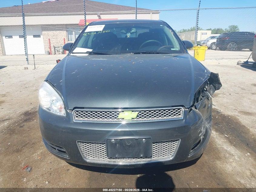2012 Chevrolet Impala 3.6 Ls grey Lot 111045227150 Vin 2G1WF5E33C1241495