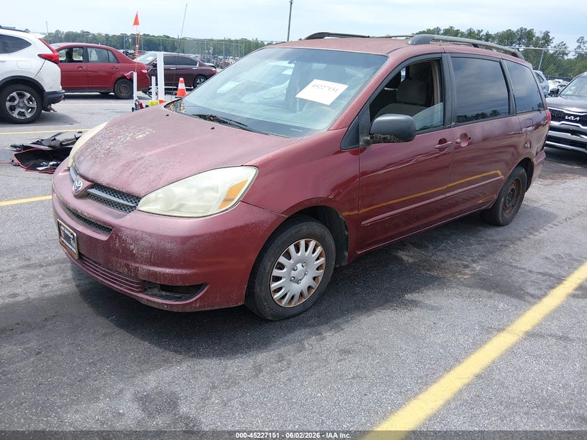 2004 Toyota Sienna Le 5TDZA23C04S109695 photo 1