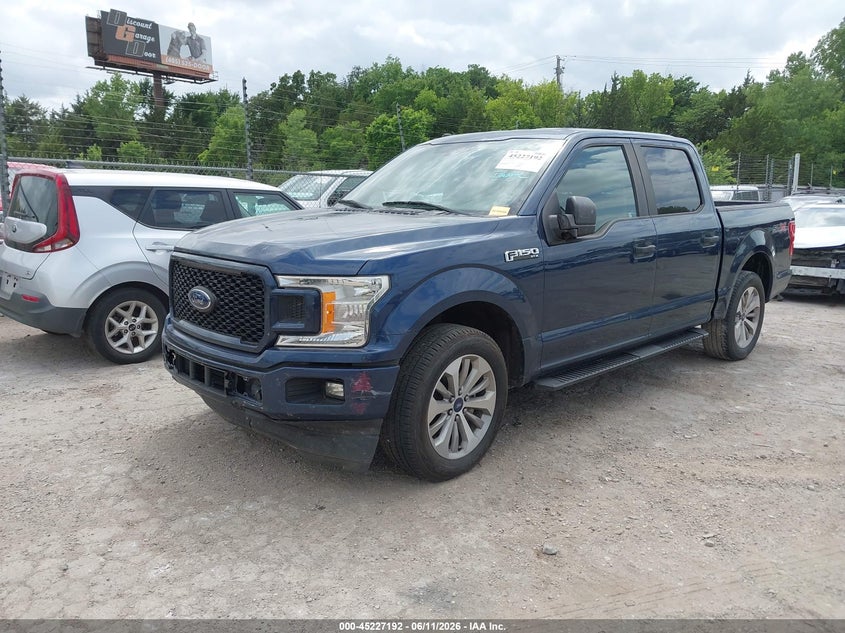Vin: 1ftew1cp2jkd43286, lot: 45724953, ford f-150 xl 20182