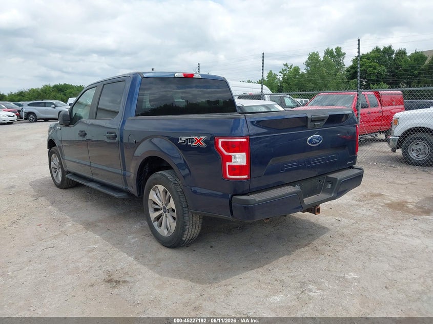 Vin: 1ftew1cp2jkd43286, lot: 45724953, ford f-150 xl 20183