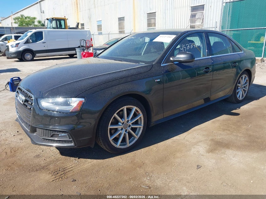 Vin: wauffafl2fn004785, lot: 45724963, audi a4 2.0t premium 20152