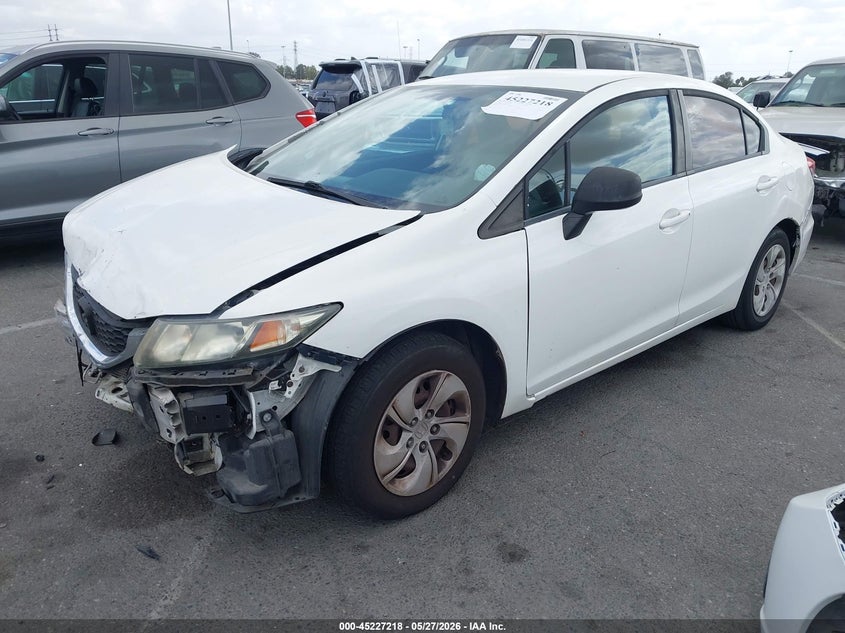 19XFB2F58EE269025 2014 Honda Civic Lx photo 1
