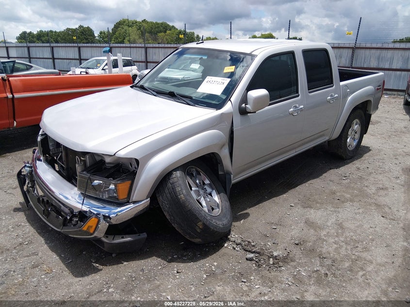 1GTH6PFE8C8167225 2012 Gmc Canyon 3.7 Sle2 silver