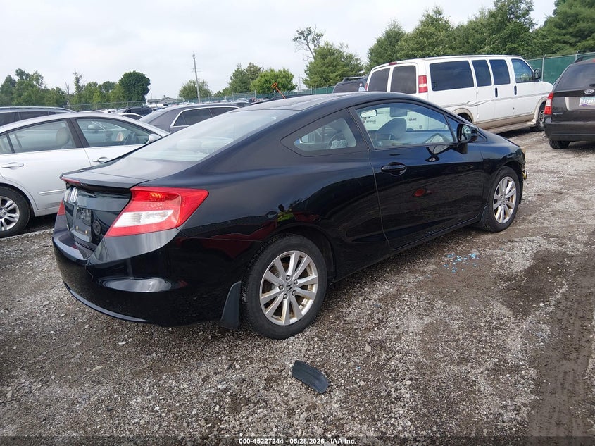 2012 Honda Civic 1.8 Ex black Lot 111045227244 Vin 2HGFG3B83CH508166