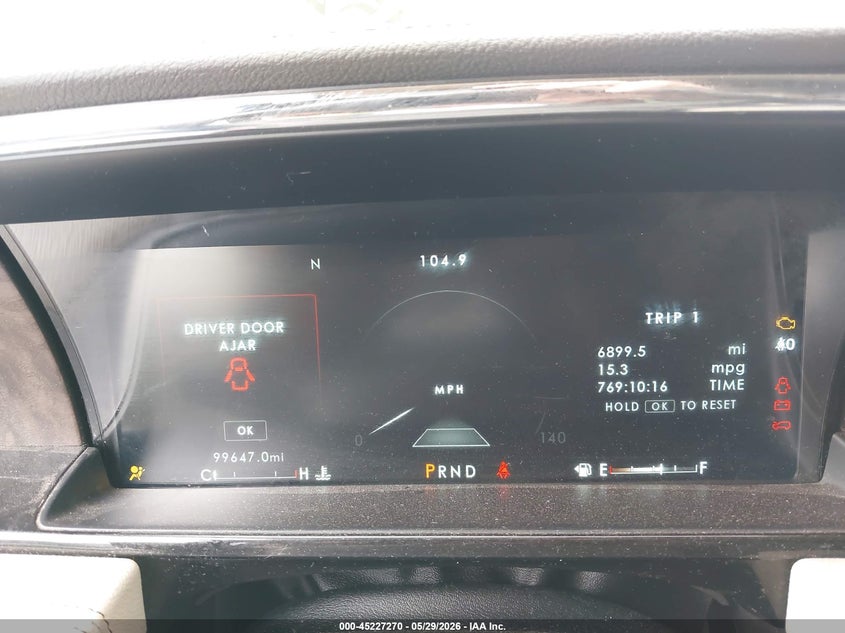 2020 Lincoln Navigator Reserve VIN: 5LMJJ2LT5LEL01284 Lot: 45227270