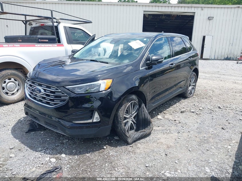 Vin: 2fmpk4k96rba66748, lot: 45725040, ford edge titanium 20242