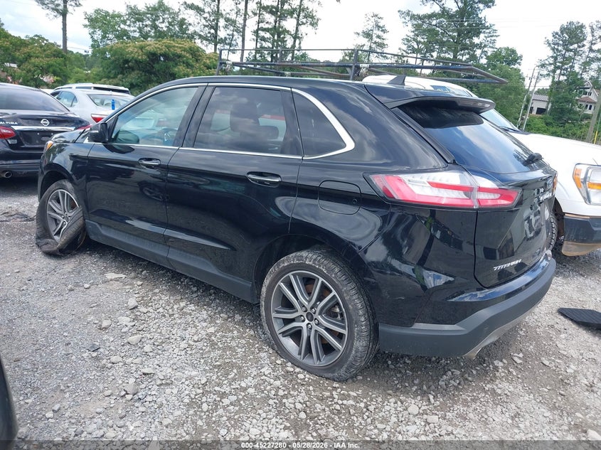 Vin: 2fmpk4k96rba66748, lot: 45725040, ford edge titanium 20243
