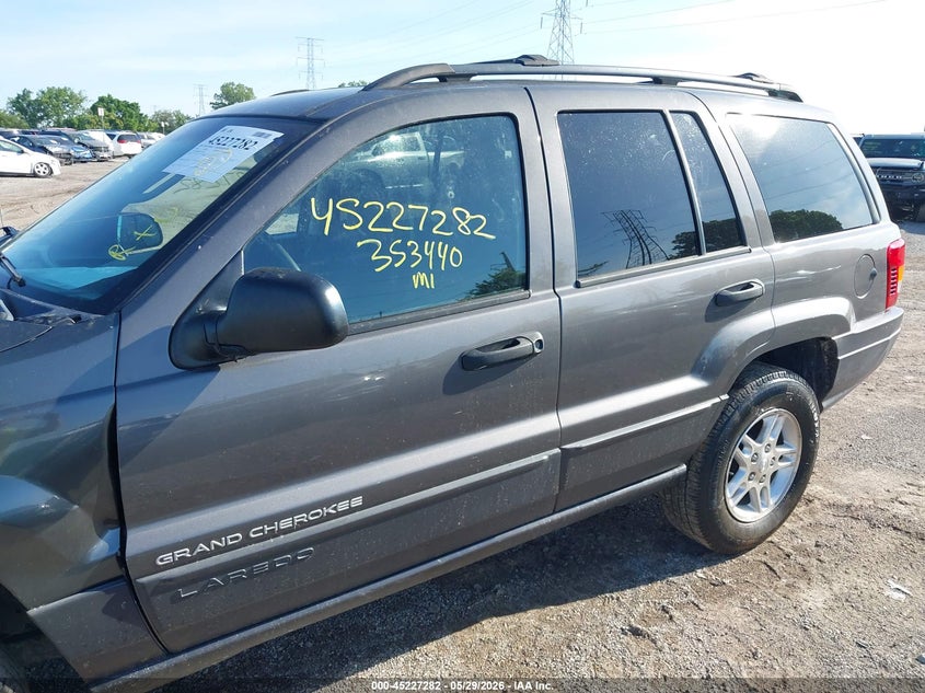 2003 Jeep Grand Cherokee Laredo VIN: 1J4GW48S23C567561 Lot: 45227282