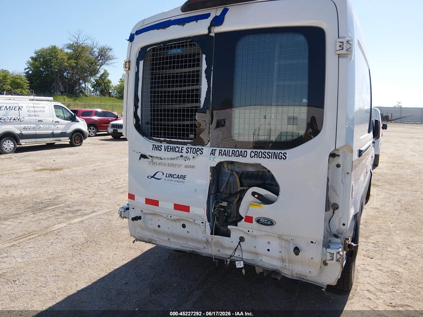 2018 FORD TRANSIT VAN 3.7L V-6 DOHC, VVT, 275HP