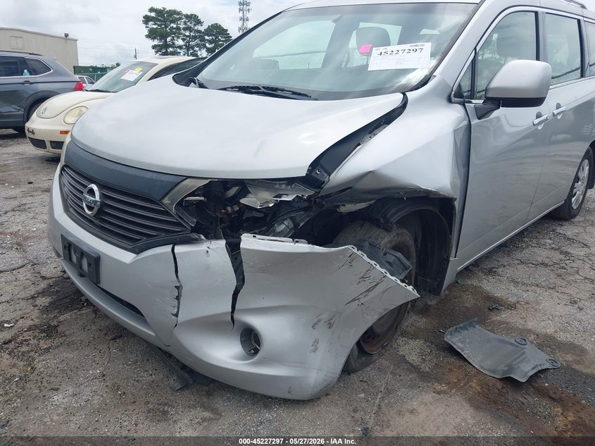 2015 Nissan Quest S VIN: JN8AE2KP0F9124936 Lot: 45227297
