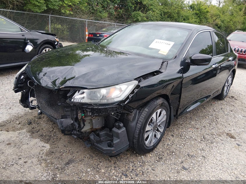 2013 Honda Accord Lx 1HGCR2F30DA123816 photo 1