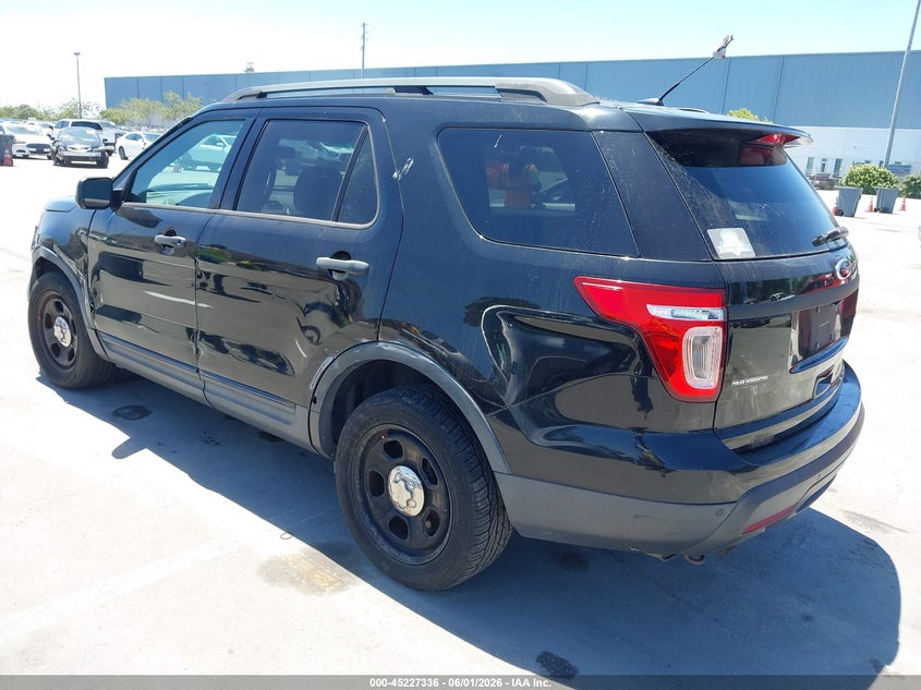 Vin: 1fm5k8ar2dga68823, lot: 45725097, ford utility police interceptor 20133