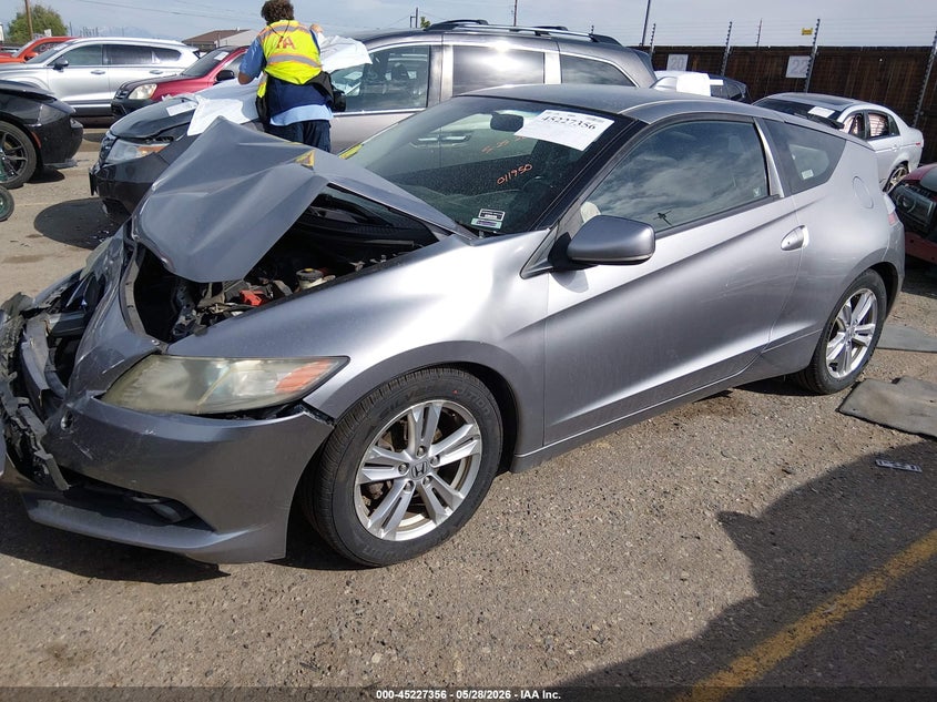 Vin: jhmzf1d65bs011950, lot: 45725117, honda cr-z ex 20112