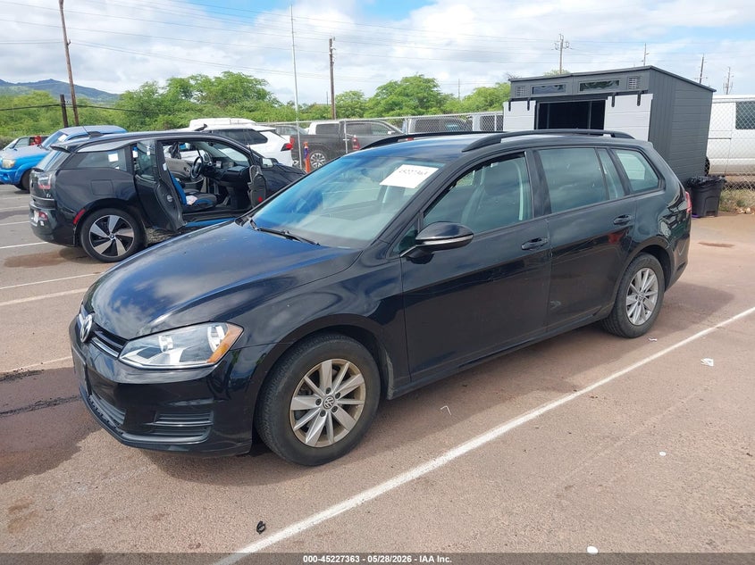2015 Volkswagen Golf Sportwagen Tsi S 4-Door 3VWA17AU9FM506120 photo 1