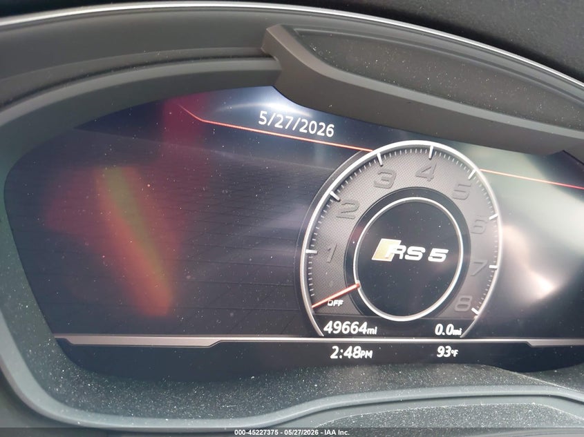 2019 Audi Rs 5 2.9T VIN: WUAPWAF52KA901635 Lot: 45227375