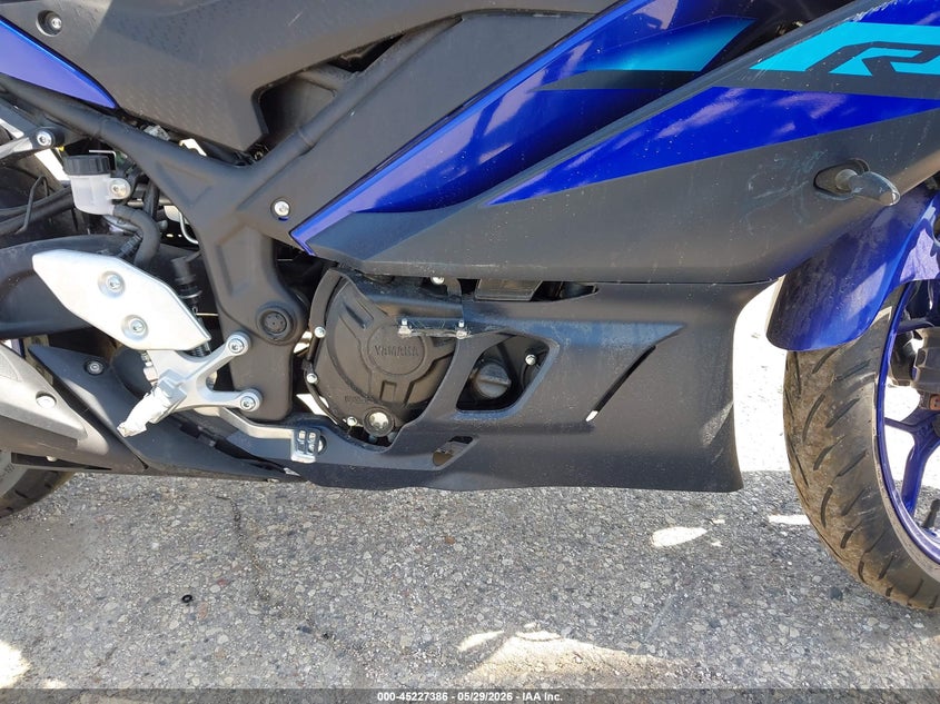 2024 Yamaha Yzfr3 A VIN: MH3RH18YXRK015088 Lot: 45227386