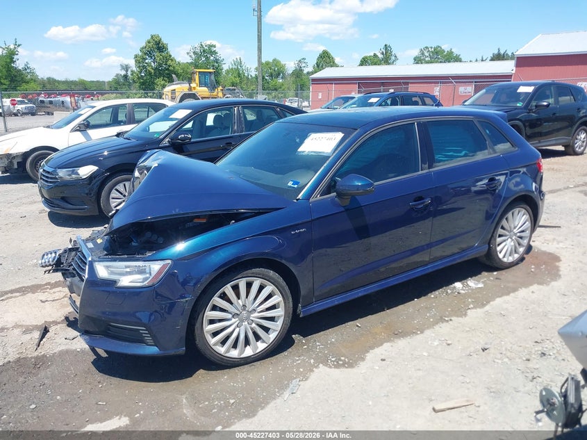 2017 AUDI A3 E-TRON auction photo 2
