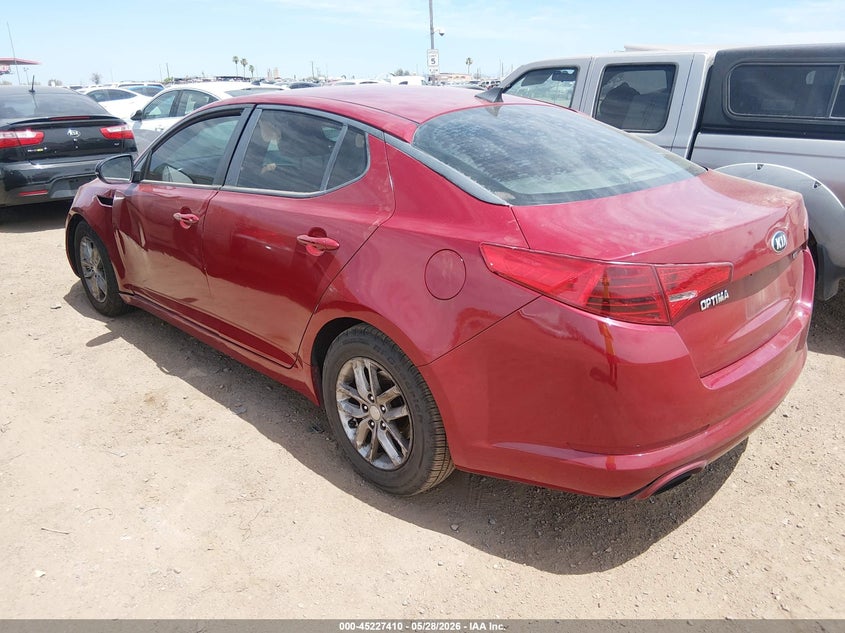Vin: 5xxgm4a77dg257571, lot: 45725171, kia optima lx 20133