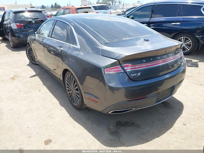 Vin: 3ln6l5mu4jr613537, lot: 45725199, lincoln mkz hybrid reserve 20183