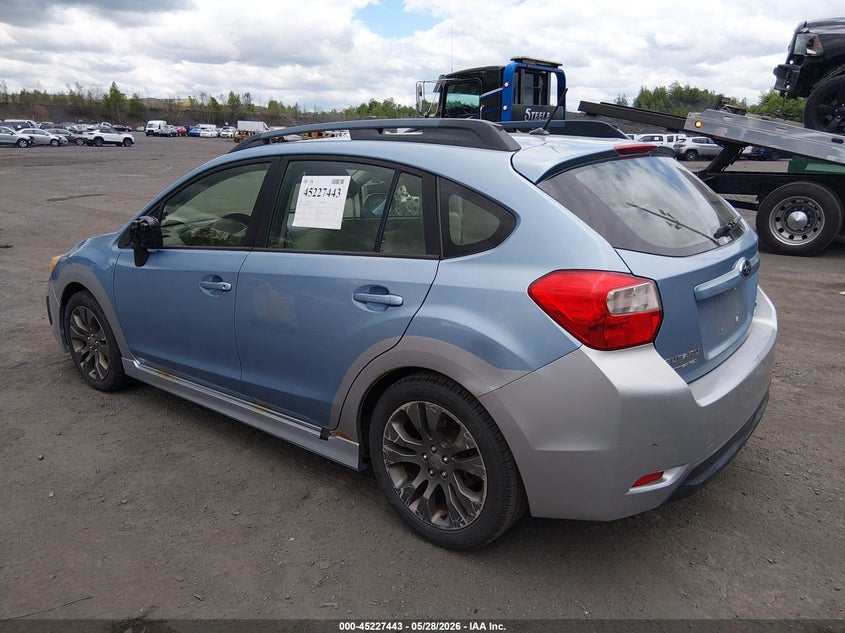 Vin: jf1gpal63ch228487, lot: 45725204, subaru impreza 2.0i sport premium 20123