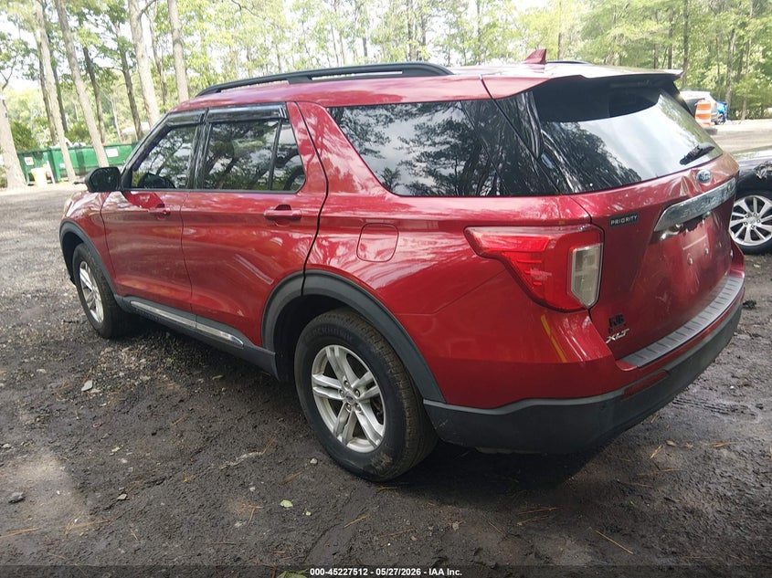 Vin: 1fmsk8dh7lgb00346, lot: 45725273, ford explorer xlt 20203