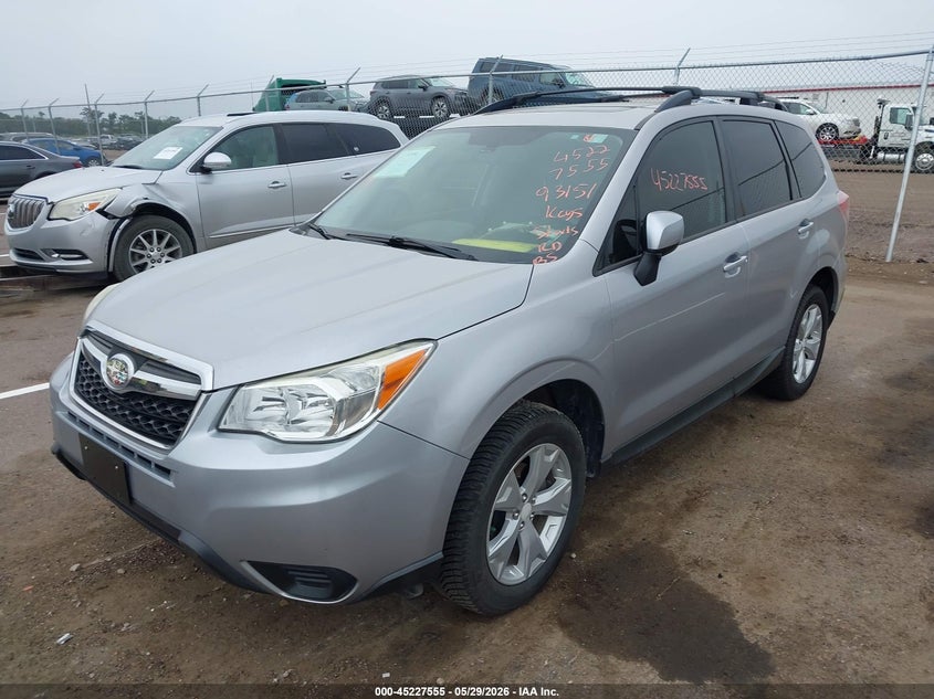 Vin: jf2sjadc0gh473524, lot: 45725316, subaru forester 2.5i premium 20162