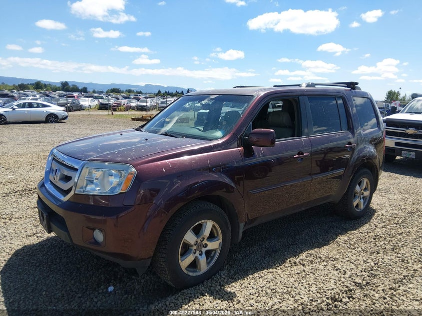 Vin: 5fnyf4h55ab002788, lot: 45725349, honda pilot ex-l 20102