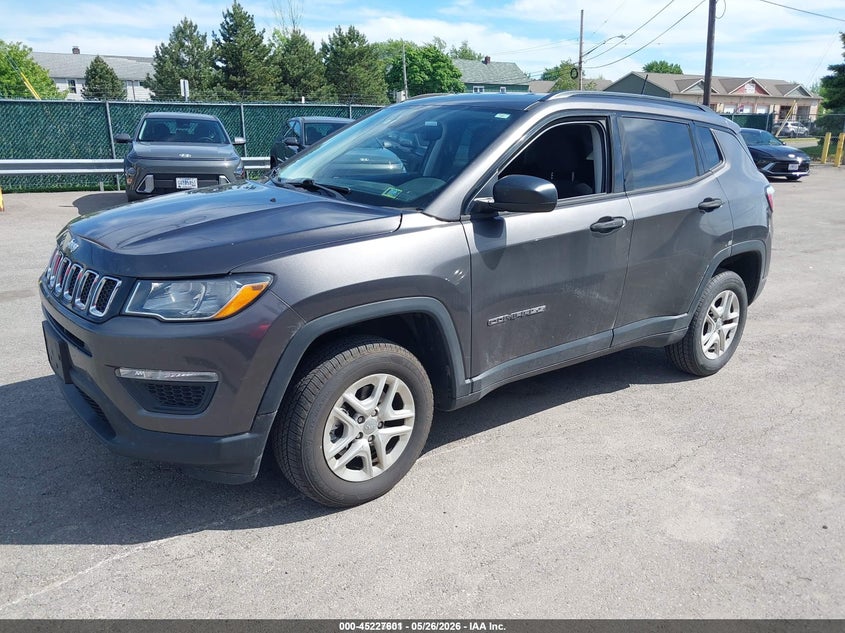 Vin: 3c4njdab2jt415304, lot: 45725362, jeep compass sport 4x4 20182