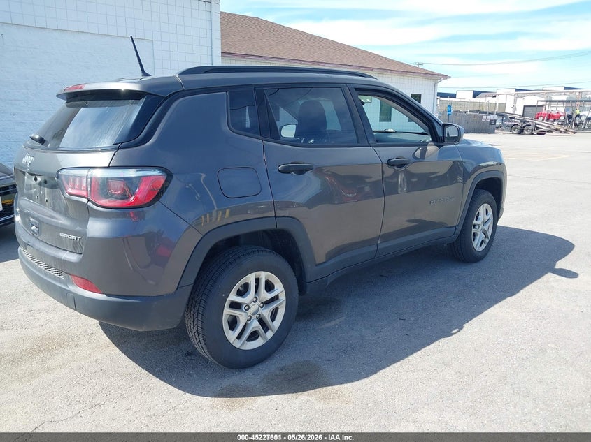 Vin: 3c4njdab2jt415304, lot: 45725362, jeep compass sport 4x4 20184