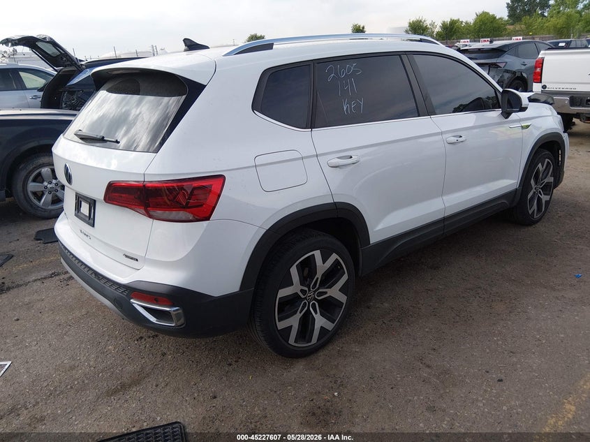 2022 VOLKSWAGEN TAOS auction photo 4