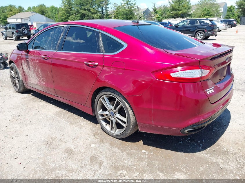 Vin: 3fa6p0k99gr155020, lot: 45725373, ford fusion titanium 20163