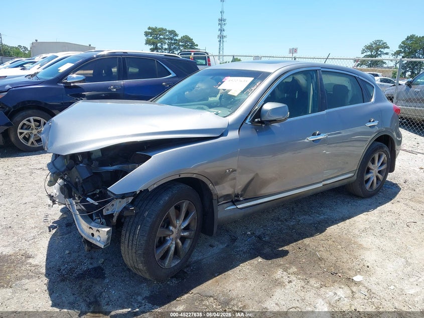 Vin: jn1bj0rrxhm408729, lot: 45725396, infiniti qx50 20172
