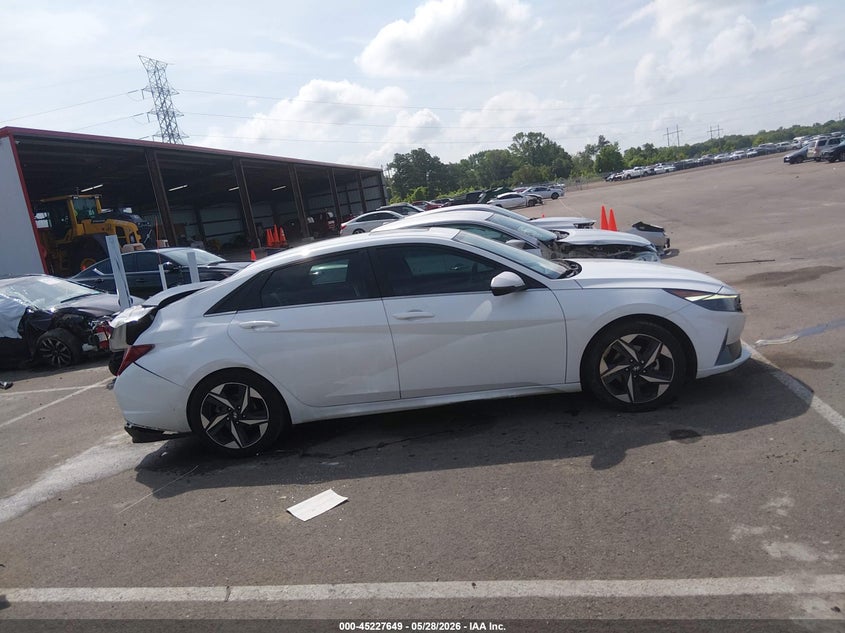 2022 Hyundai Elantra Sel VIN: 5NPLN4AG5NH066877 Lot: 45227649