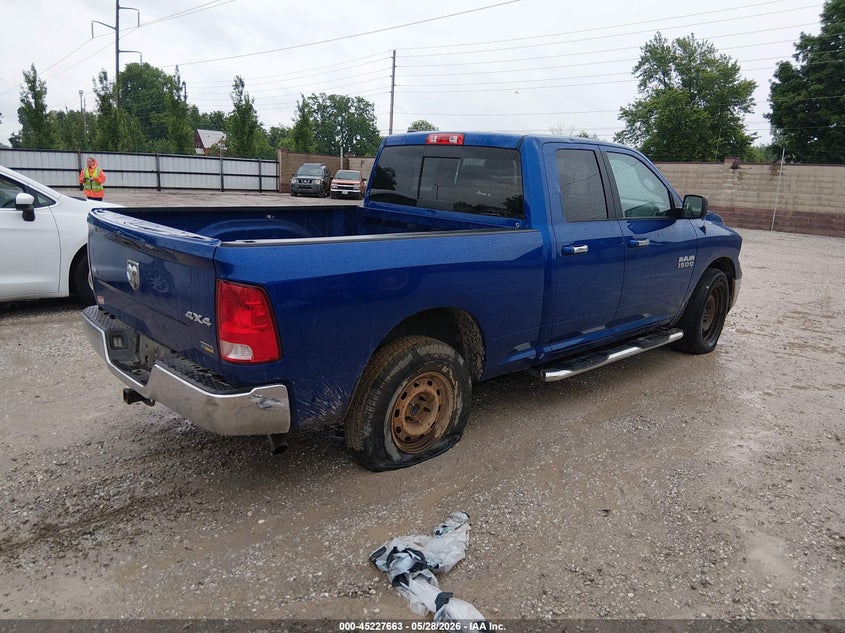 Vin: 1c6rr7ggxhs646680, lot: 45725424, ram 1500 slt  4x4 6'4 box 20174