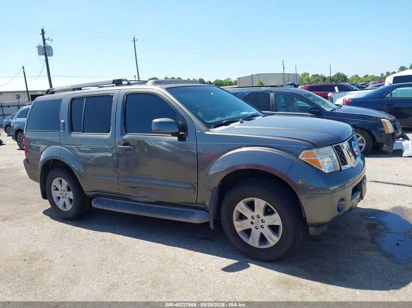 2005 Nissan Pathfinder Le VIN: 5N1AR18U45C765320 Lot: 45227669