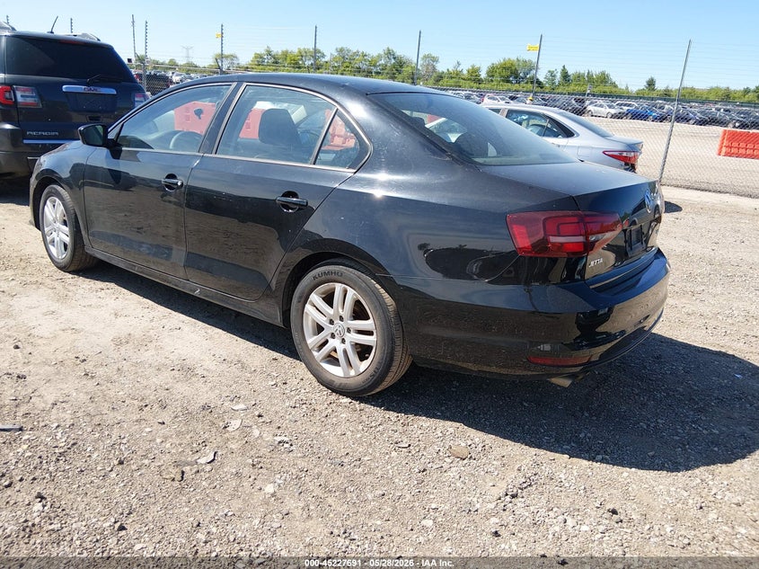 Vin: 3vw2b7aj0jm241278, lot: 45725452, volkswagen jetta 1.4t s 20183
