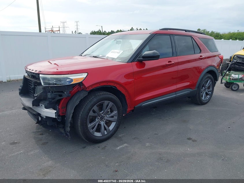 Vin: 1fmsk7dh4nga73331, lot: 45725504, ford explorer xlt 20222